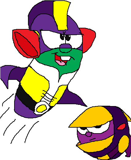 Larryboy And The Dark Crow By Tmntsam - Larryboy Dark Crow (425x567)