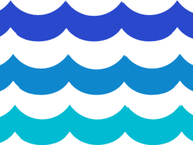 Ocean Waves Clipart - สัญลักษณ์ แม่น้ำ Png (640x480)