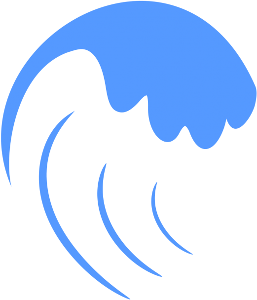 Waves Ocean Surfing Image Vector - Ocean Vector Png (999x999)