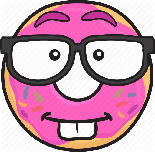Bakery Cartoon Donut Doughnut Emoji Smiley Icon Icon - Gurnick Academy Of Medical Arts (512x501)