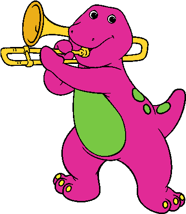 Barney And Friends Clip Art Images - Barney (400x454)