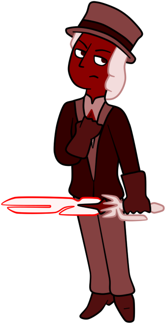 Blood Diamond - Blood Diamond Steven Universe (400x700)