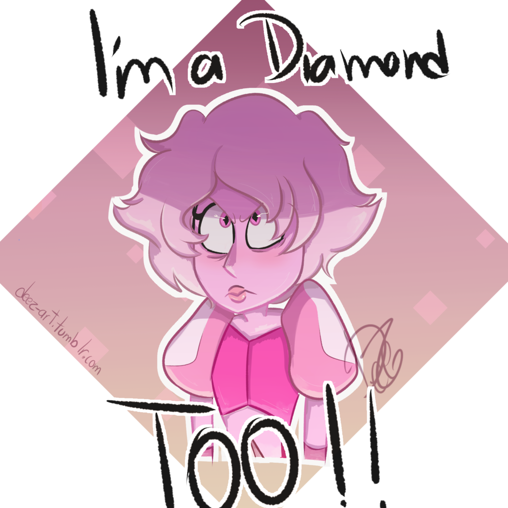 Pink Diamond By Akanague Pink Diamond By Akanague - Pink Diamond Steven Universe Reveal (1024x1024)