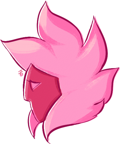 Pink Diamond By Chaotic-marxie76 - Digital Art (410x485)