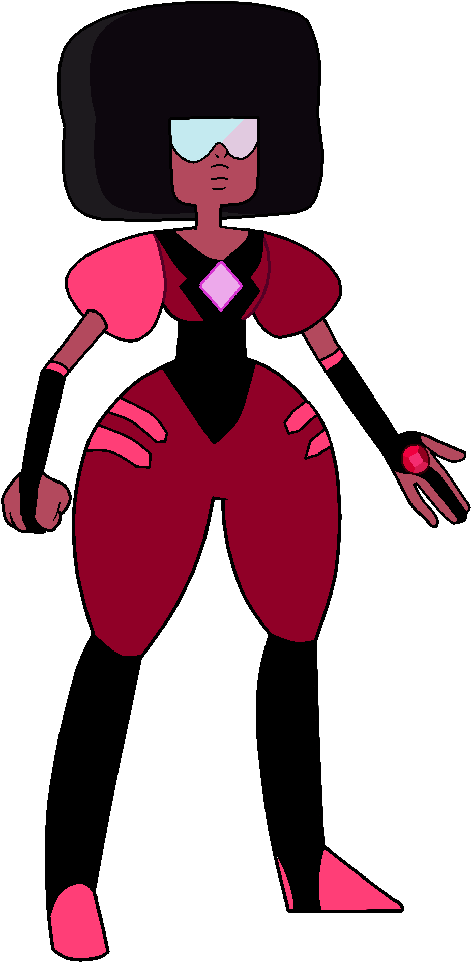 Homeworld Garnet Pink Diamond Alliance - Steven Universe Garnet Pink Diamond (1012x1988)