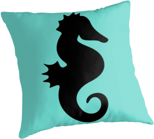 Cute Seahorse Silhouette - Sounds Good Feels Good (875x875)