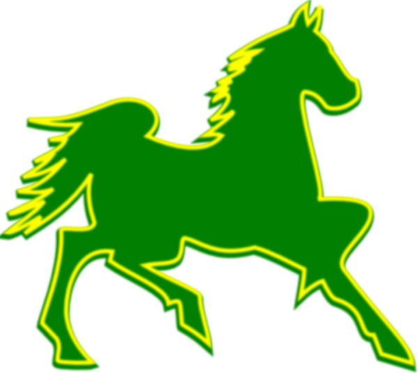 Horse Silhouette Clip Art - Horse Clip Art (600x535)