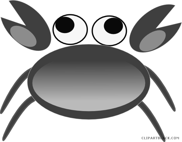 Amazing Crab Animal Free Black White Clipart Images - Zodiac Sign Most Likely To Be Vegan (600x468)