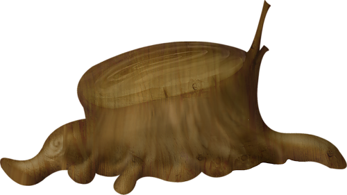 «nld Tree Stump » On Yandex - Пень Рисунок Пнг (500x281)