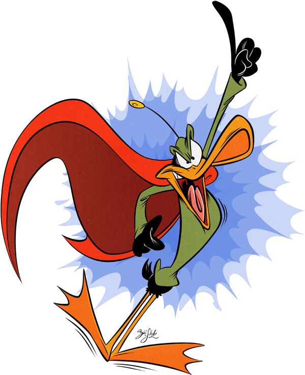 Duck Dodgers Sketch By Themrock - Duck Dodgers (654x775)