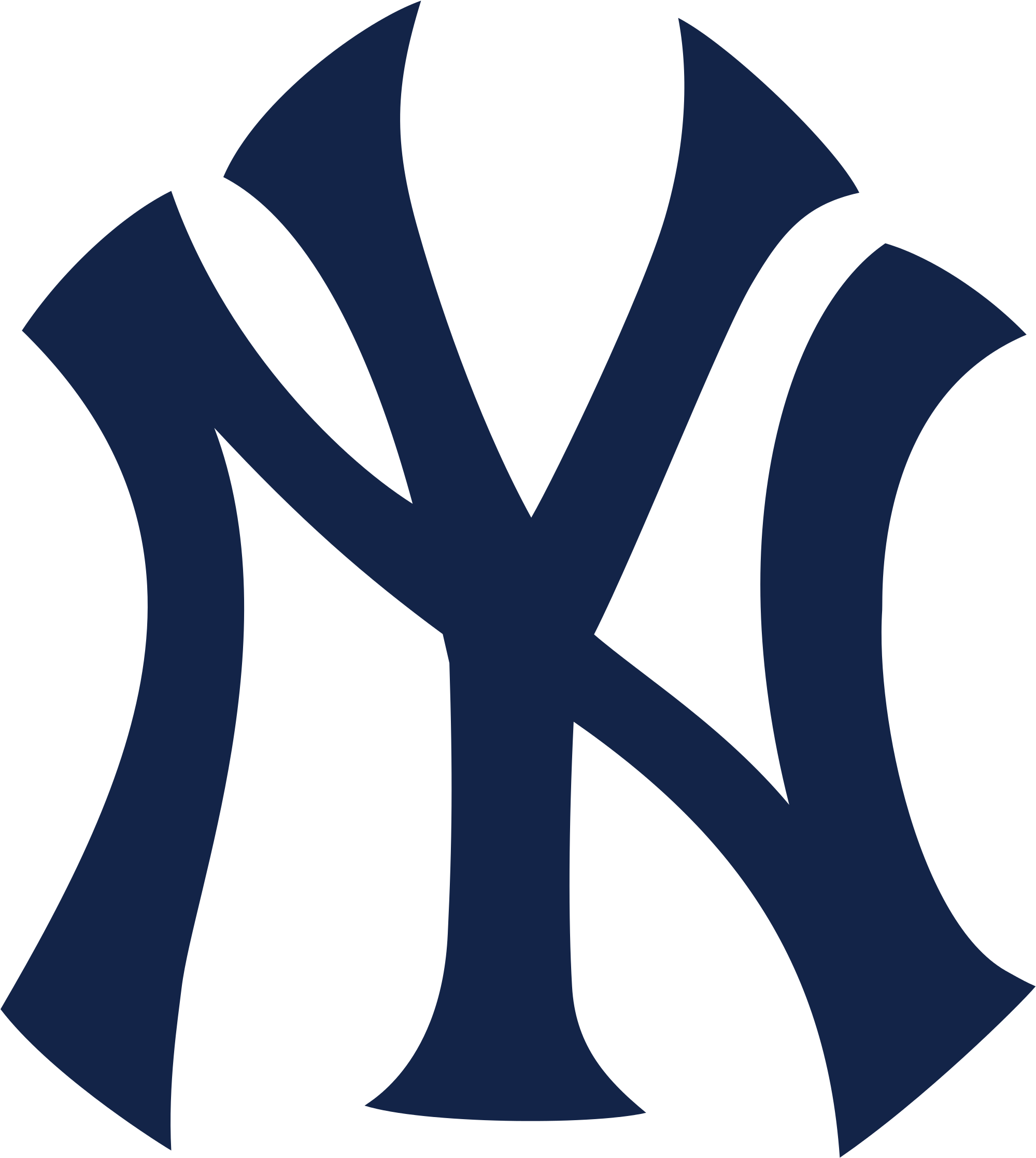 New York Yankees Logo Ny Transparent Png - New York Yankees Logo (2000x2248)
