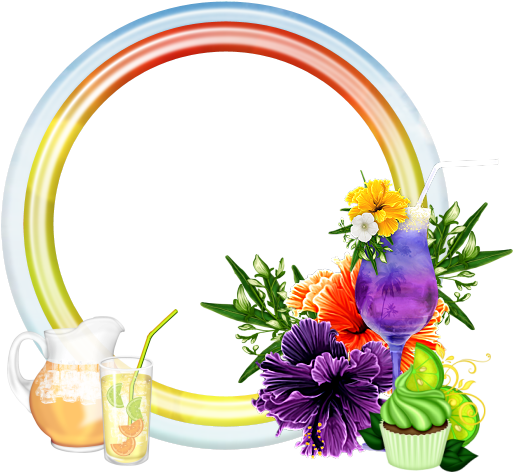 Envelopes, Notes, Moldings, Frames - กรอบ รูป วงกลม สวย ๆ (600x600)