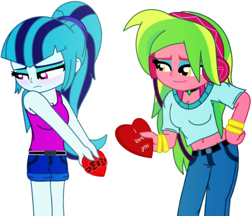 Cbear624, Belly Button, Clothes, Equestria Girls, Lemonata, - Cartoon (600x450)