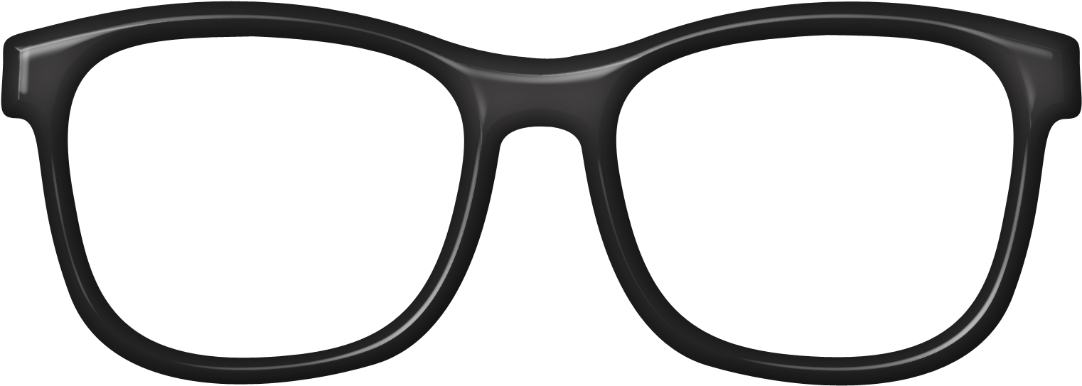 Glasses Clipart Image High Quality Eyeglasses - Vintage Glasses Png (1583x603)