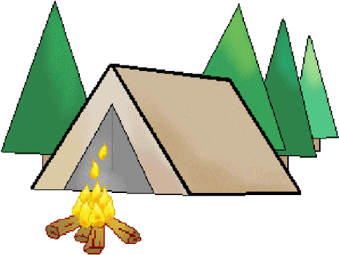 It Is More Enjoyable To Go Camping When You Are Properly - Camping Clipart Transparent Background (510x412)