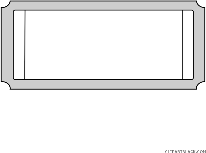 Movie Ticket Tools Free Black White Clipart Images - Movie Ticket Tools Free Black White Clipart Images (700x525)