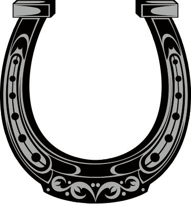 Horseshoe Clip Art Vector Free - Horseshoe Vector (373x397)