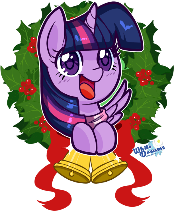 Christmas Hearths Warming Eve Twilight Sparkle - Digital Art (1000x1000)