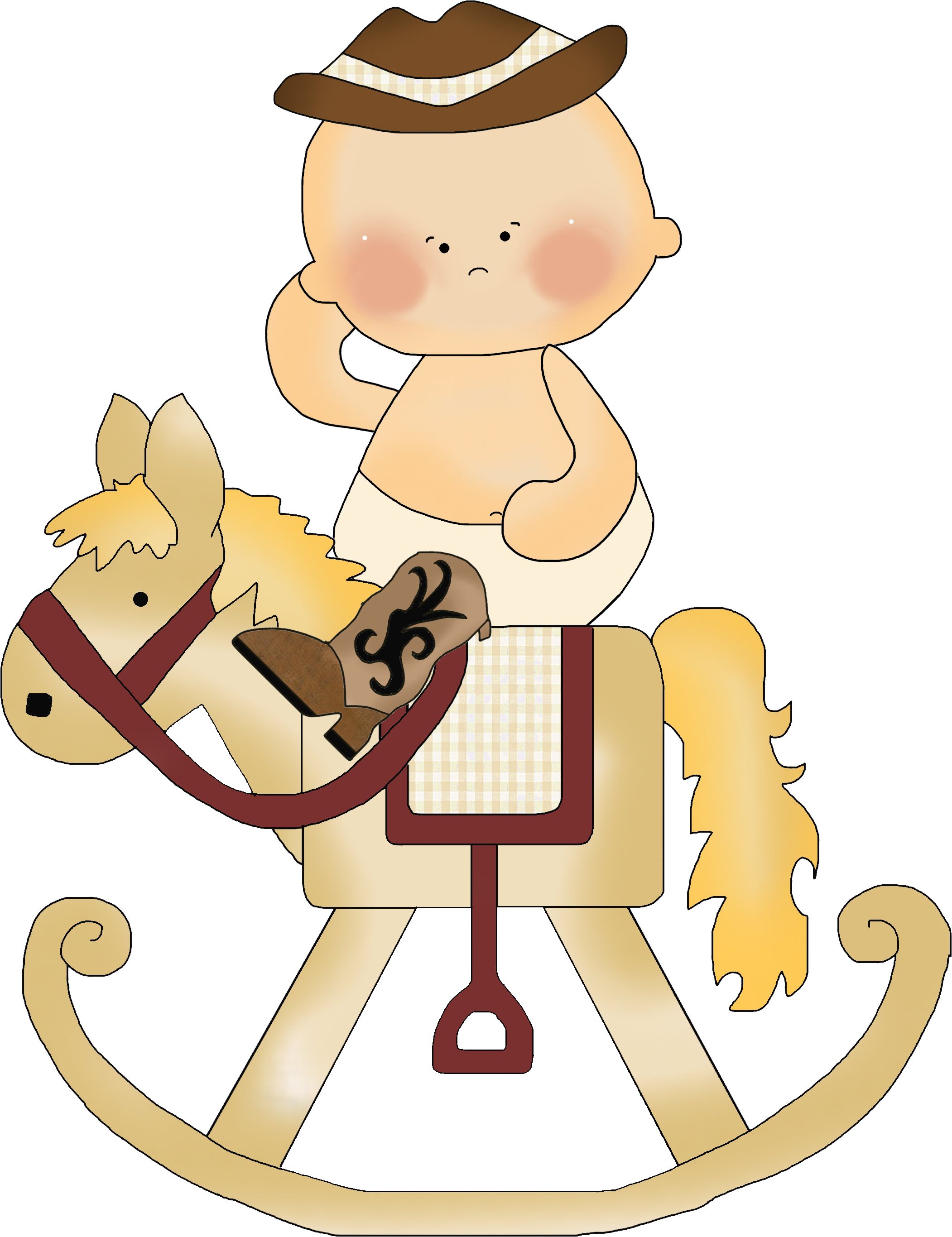 Photo By Daniellemoraesfalcao Minus Clipart Baby Pinterest - Baby Cowboy Clipart (2102x2732)