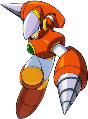 Crash Bomb Ability - Mega Man Crash Man (316x425)
