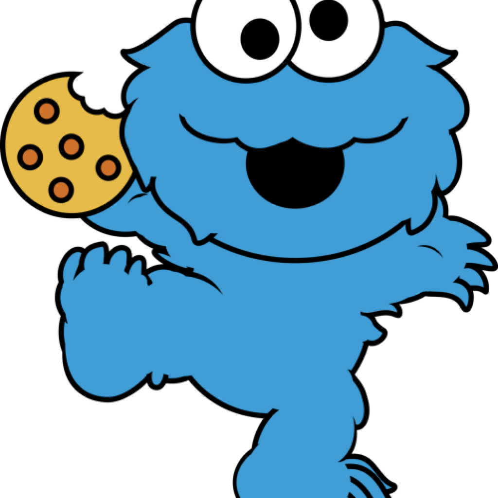 Cookie Monster Clipart Imgenes Para Colorear De Cookie - Cookie Monster Clipart (1024x1024)