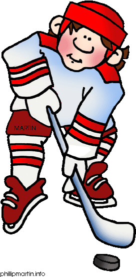 Hockey Clip Art Border Free Clipart Images - Hockey Player Clip Art (306x576)