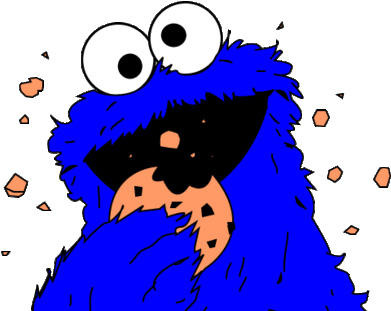 Cookie Monster Frees That You Can Download To Clipart - Make Me An Offer I Absolutely Can't Refuse! (415x310)