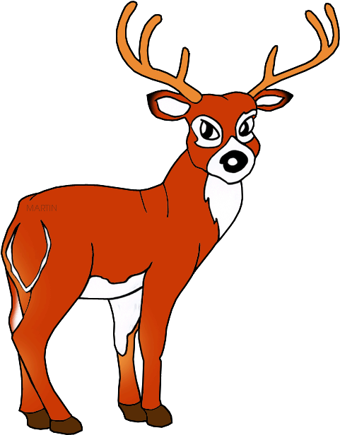 United States Clip Art By Phillip Martin, Nebraska - Usa Animal Clipart (540x648)