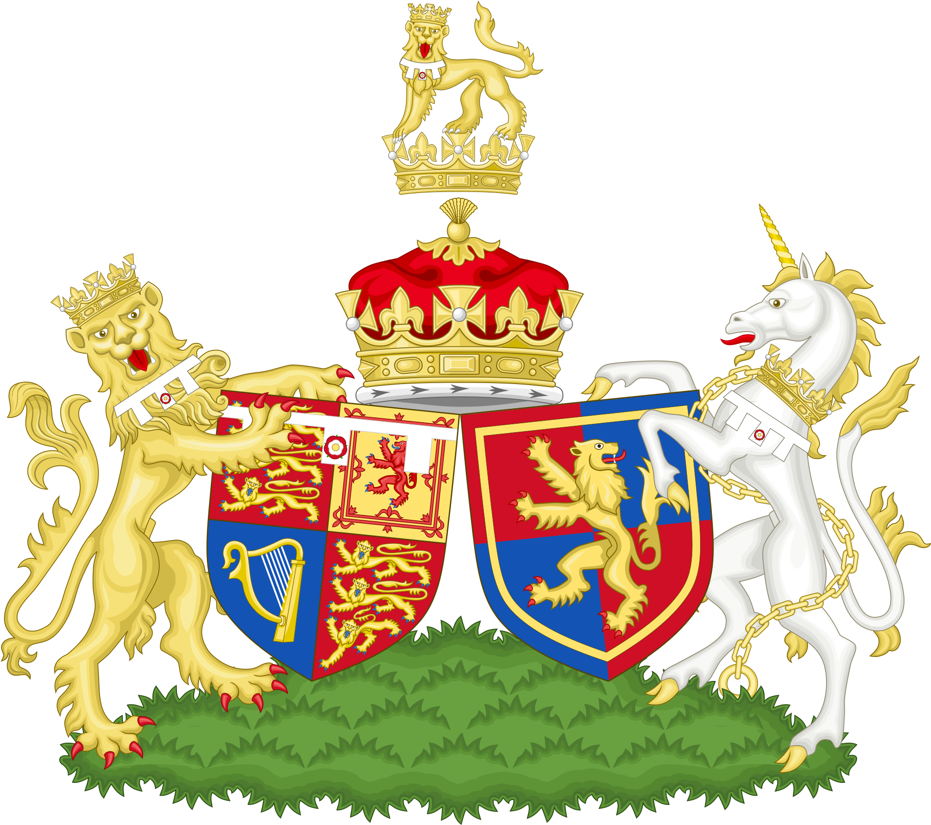 Open - Royal Coat Of Arms (2000x1731)