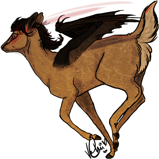 Deer A Doe Commission By Holyfrap - Illustration (641x598)