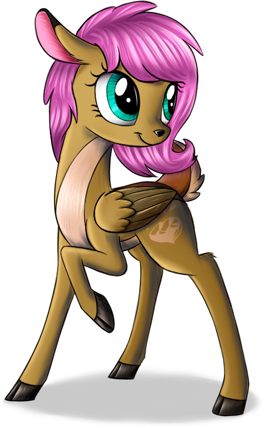 Peryton Doe By Sirzi - Mlp Peryton (514x832)