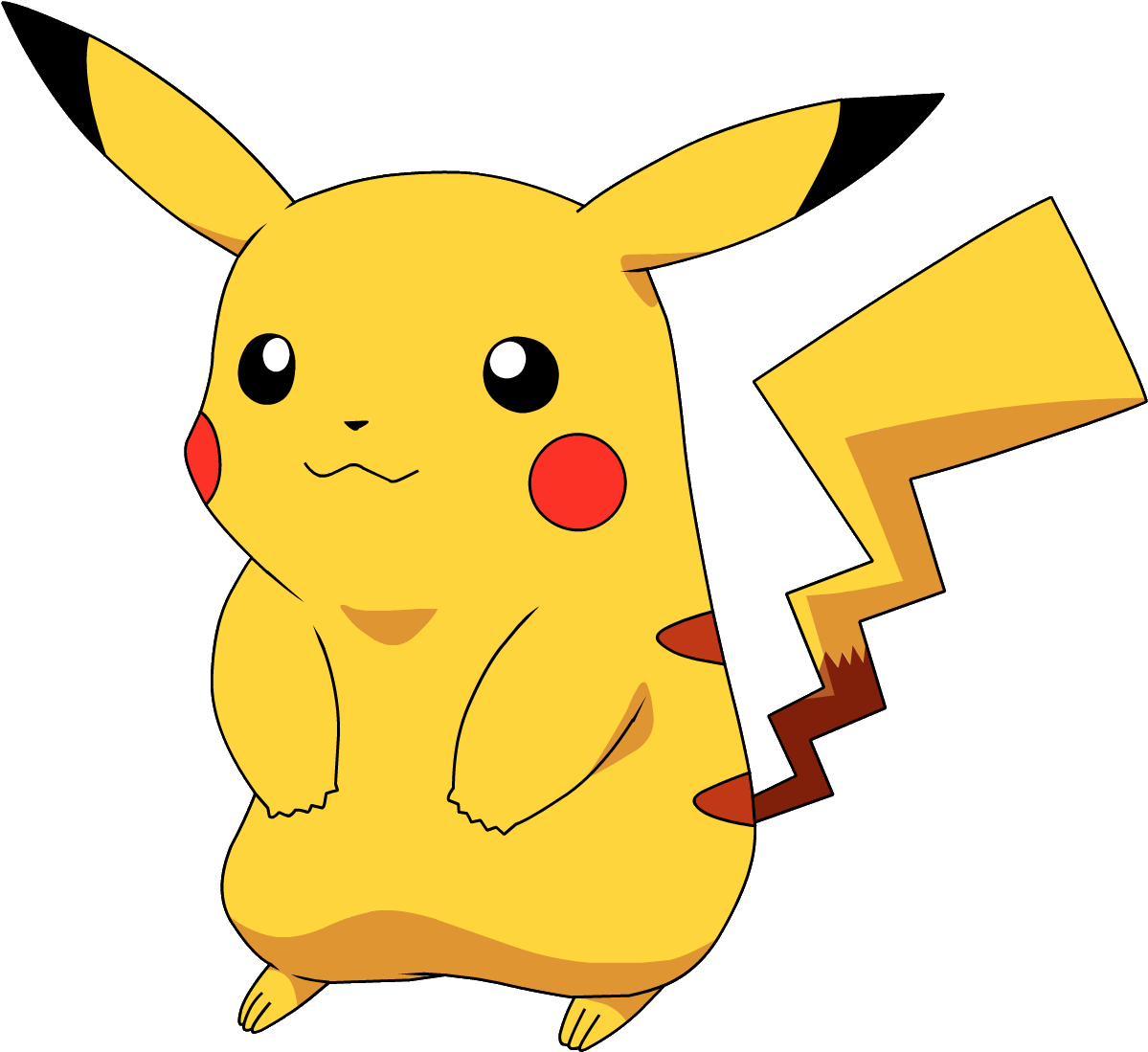Pikachu Clipart Transparent Background - Pikachu Pokemon Go Png (1254x1254)