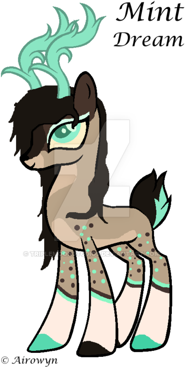 Mint Mlp Doe By Triplemoonstudios - Memories Splash (400x777)