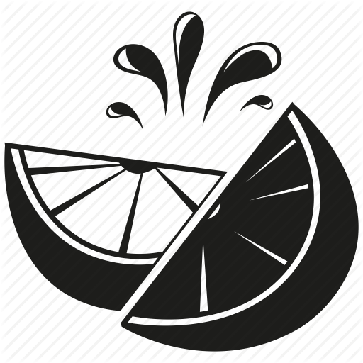 Orange Slice Drawing At Getdrawings Com Free For Personal - Lemon (512x512)