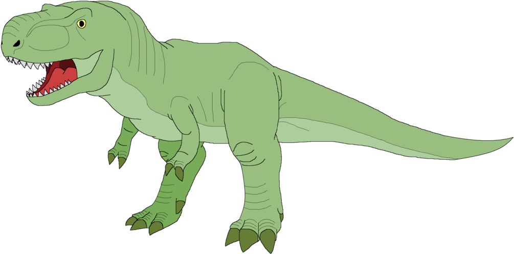 Tyrannosaurus Rex By Kylgrv - Tyrannosaurus (1024x527)