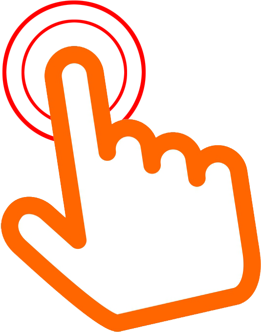 Template Simple Photoshot Hands Gloves - Click Here Hand Icon Png (537x687)