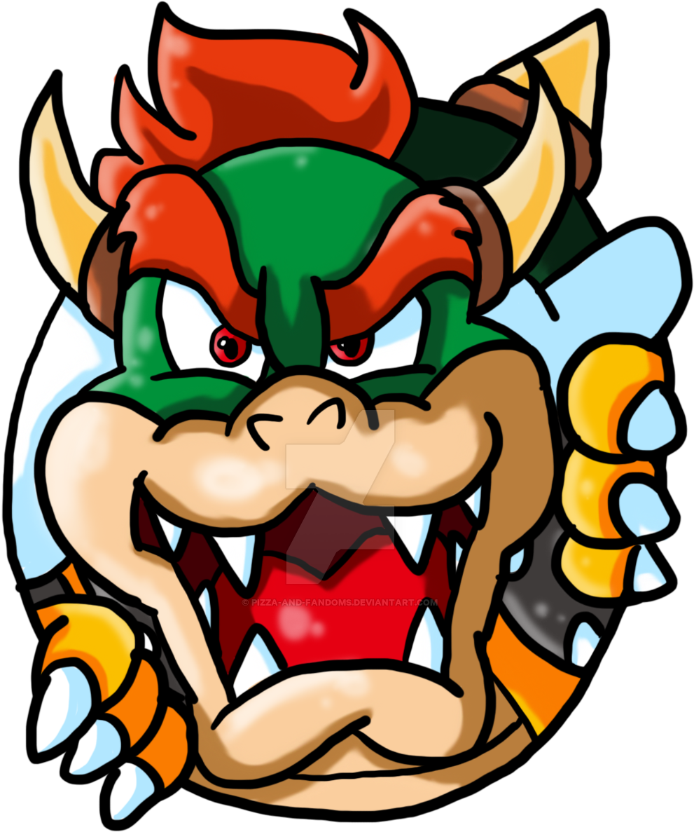 Bowser Icon By Pizza And Fandoms - King Koopa Icon (1024x1575)