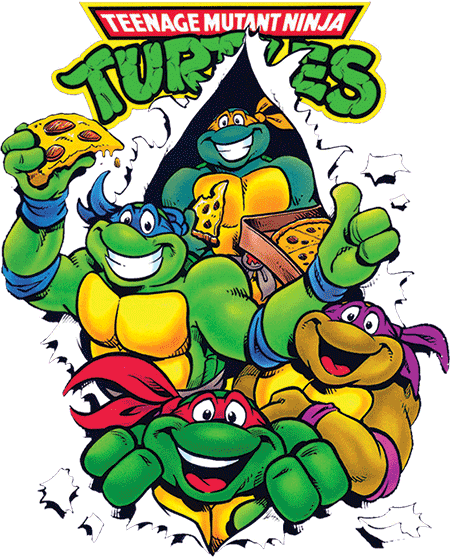 Teenage Mutant Ninja Turtle Pizza Clip Art Clipart - Teenage Mutant Ninja Turtles Pizza Png (450x557)