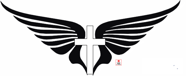 Wings Cross Clip Art At Clker - Food Truck Heaven (600x245)