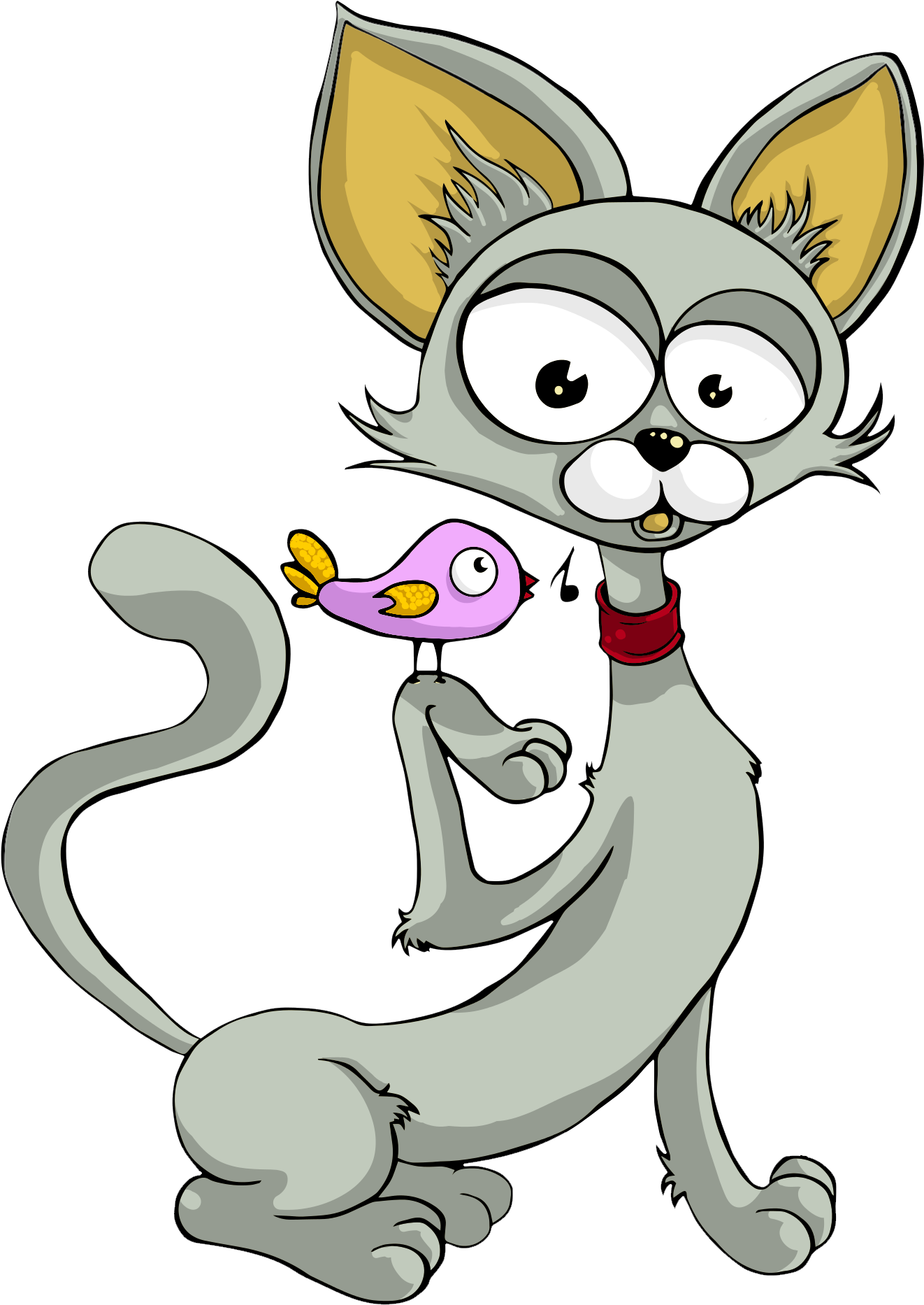 Cat Vector Png Transparent Image - Transparency (1495x1987)