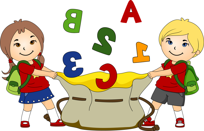 Children And School Clipart - School (810x520)