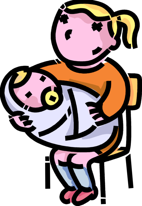 Vector Illustration Of Primary Or Elementary School - Vector Illustration Of Primary Or Elementary School (483x700)