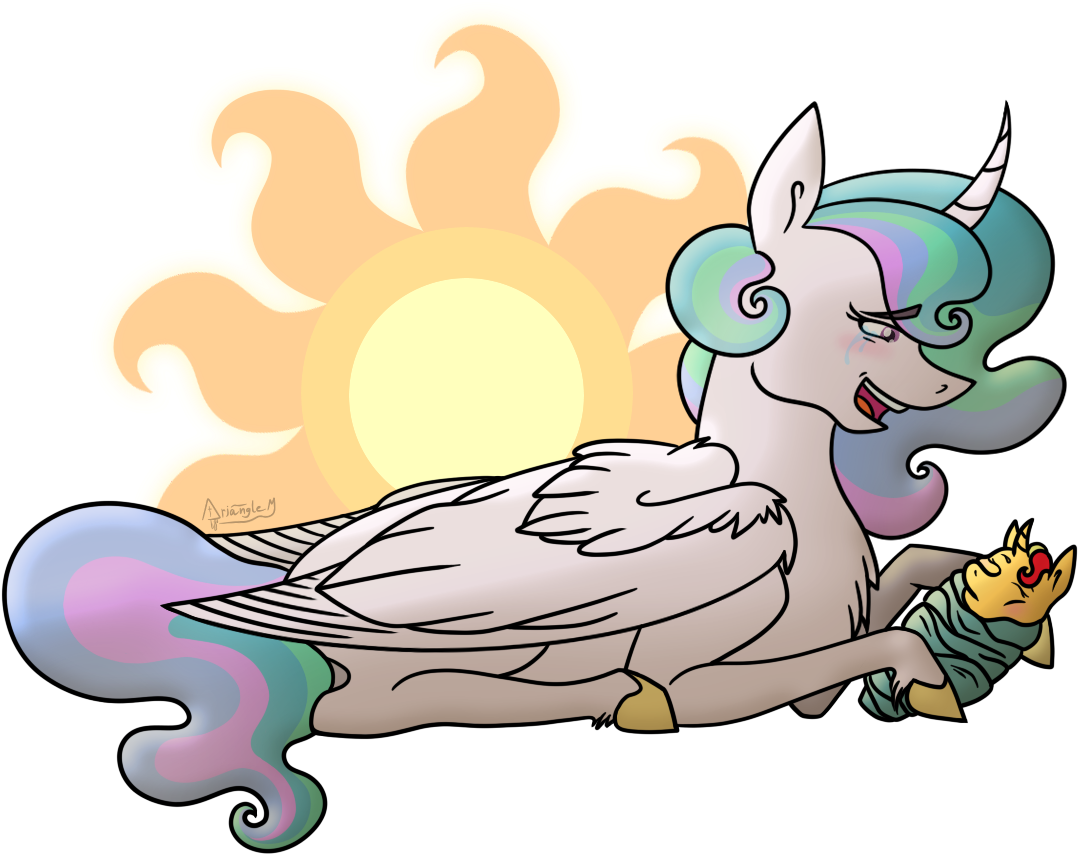 Trimyst, Baby, Baby Pony, Blanket Burrito, Crying, - Cartoon (1200x900)