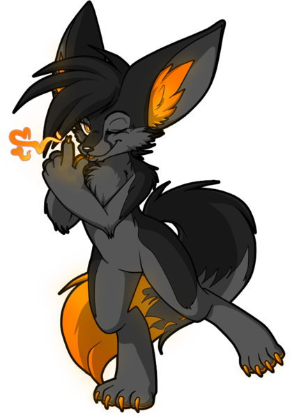 Keira "kei" Fennec - Furry Fennec Fox Art (419x599)