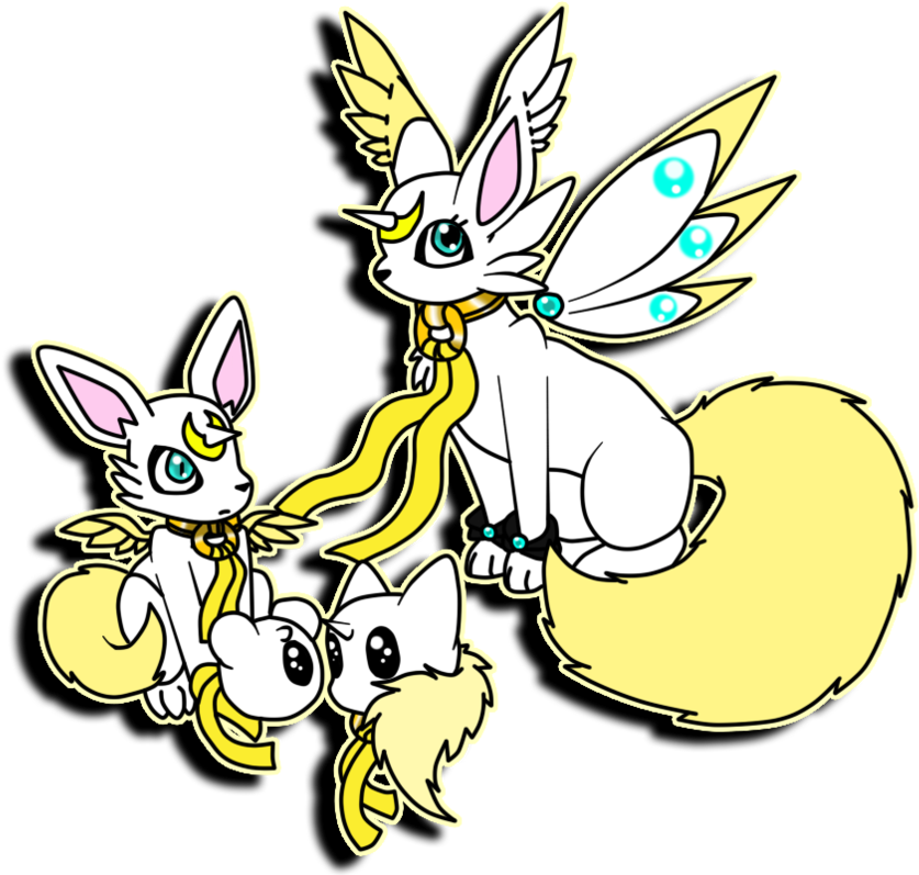 Fennecmon The Fennec Fox Digimon By Inakamon - Fennec Fox (1004x796)