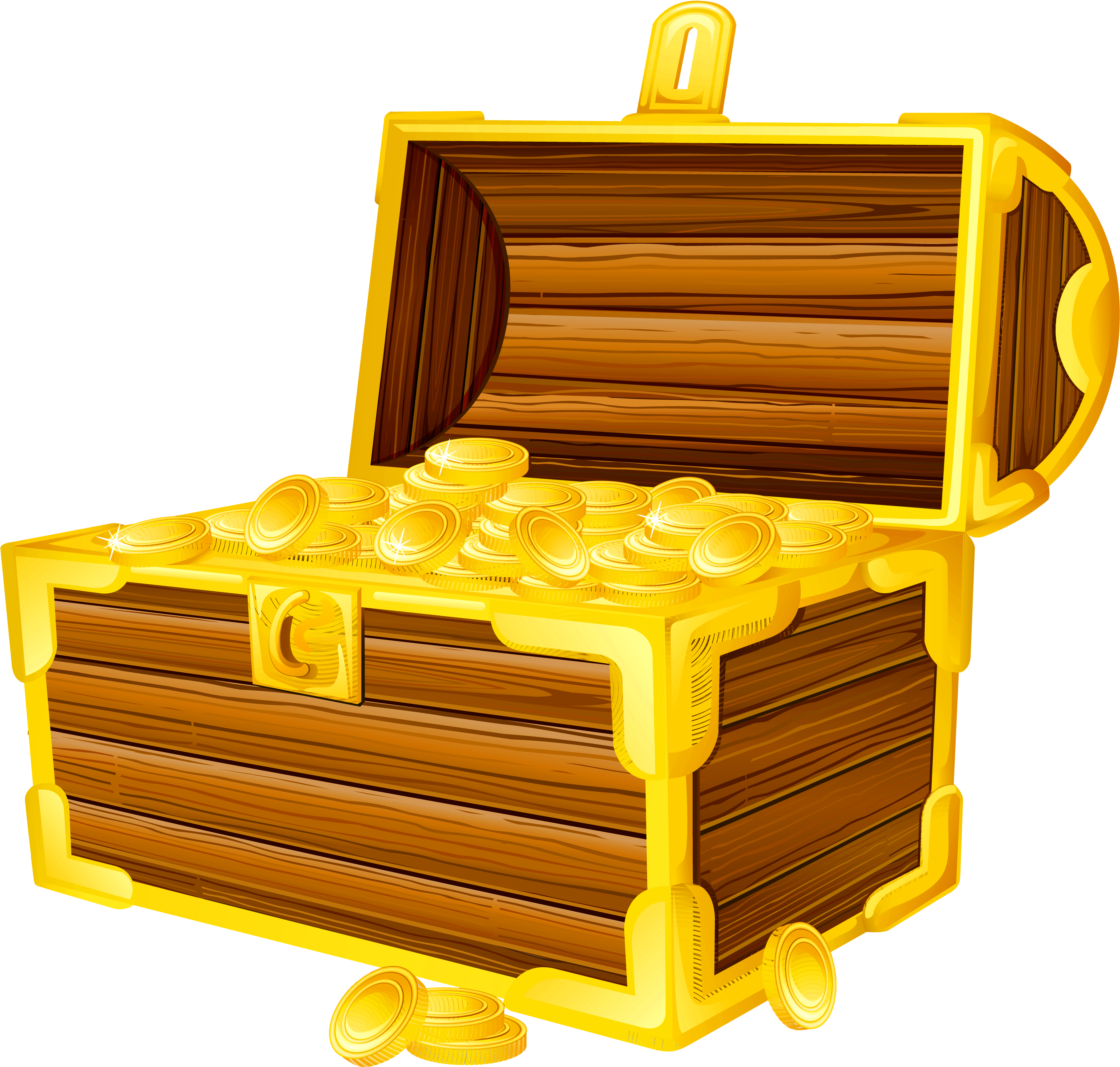 Treasure Chest Clipart Png (3074x2904)