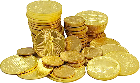 Gold Coins Png Image - Harry Potter Bank Of Gringotts Money Box (479x285)