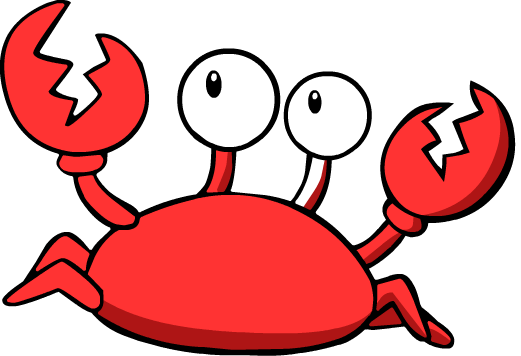 Crabs Clipart Photos Download - Cangrejo De Club Penguin (521x356)