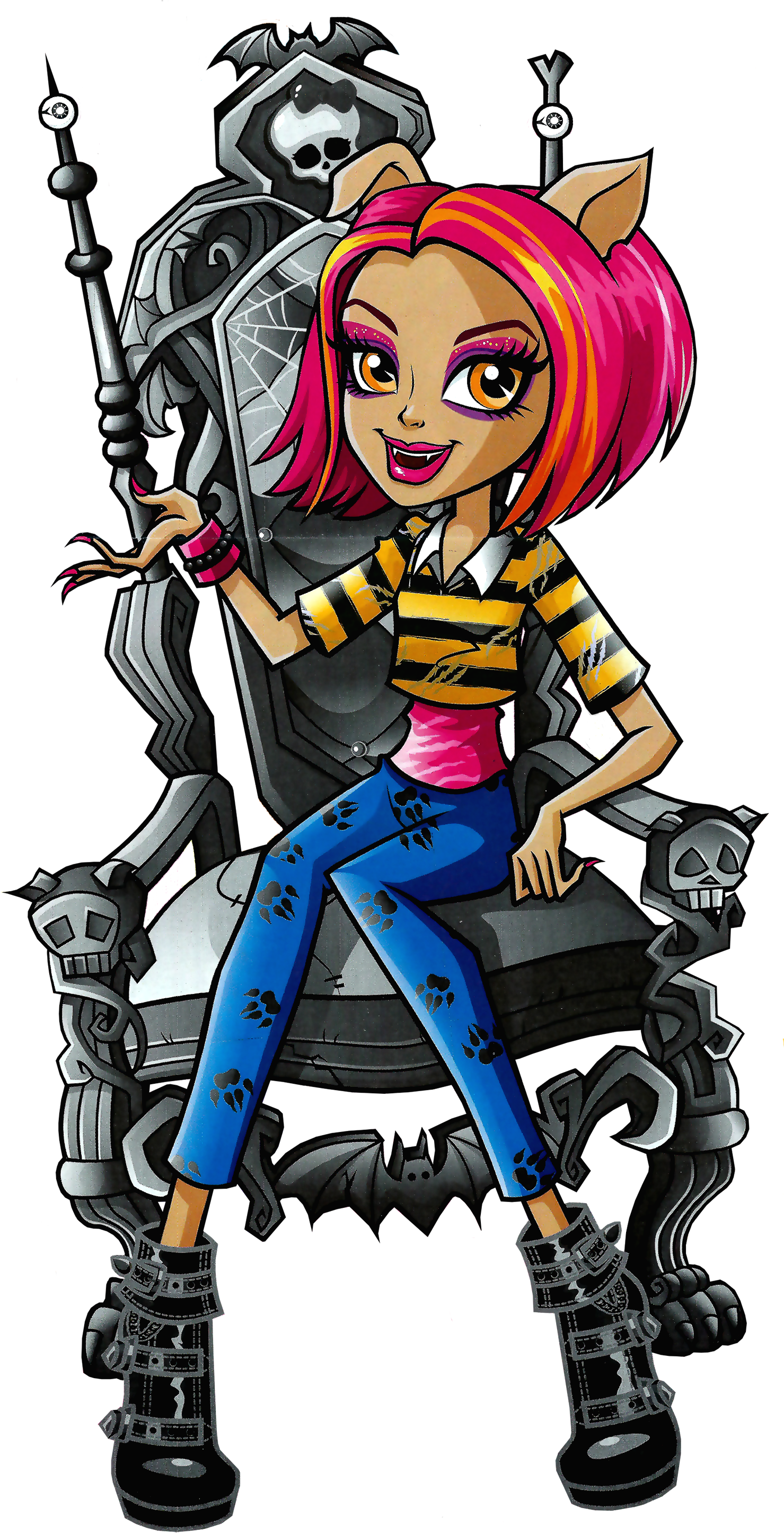 A Pack Of Trouble - Howleen From Monster High (1500x2913)