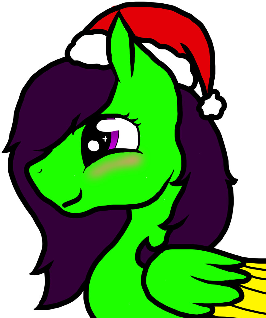 Anxiouslilnerd, Christmas, Female, Hat, Mare, Neon, - Anxiouslilnerd, Christmas, Female, Hat, Mare, Neon, (1024x1091)